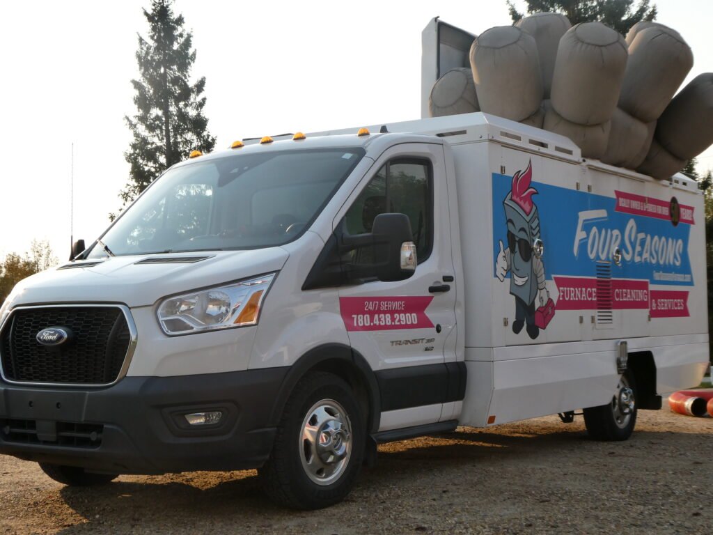 Furnace & Duct Cleaning Truck